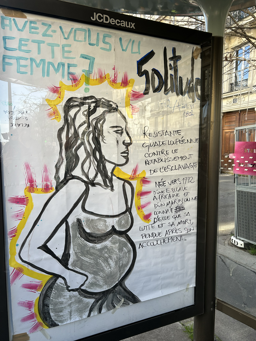 avez vous vu cette femme?