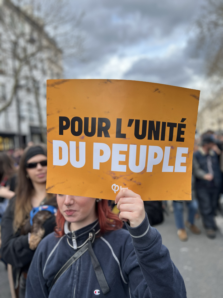 Pour l'union du peuple