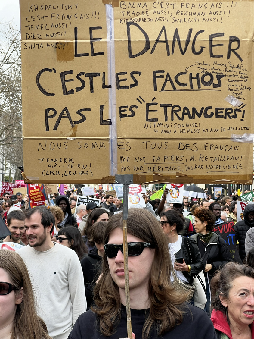 Le danger c'est les fachos