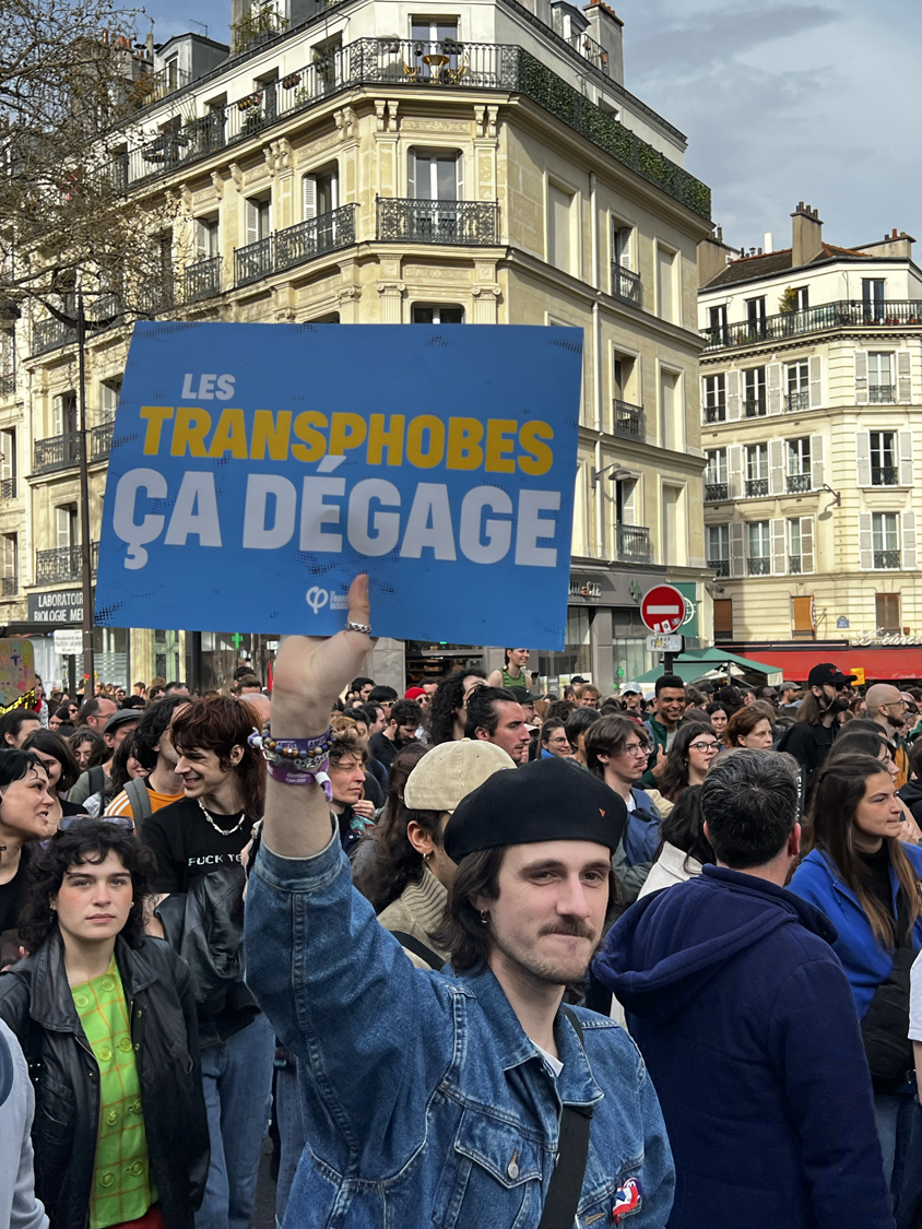 les transphobes ça dégage