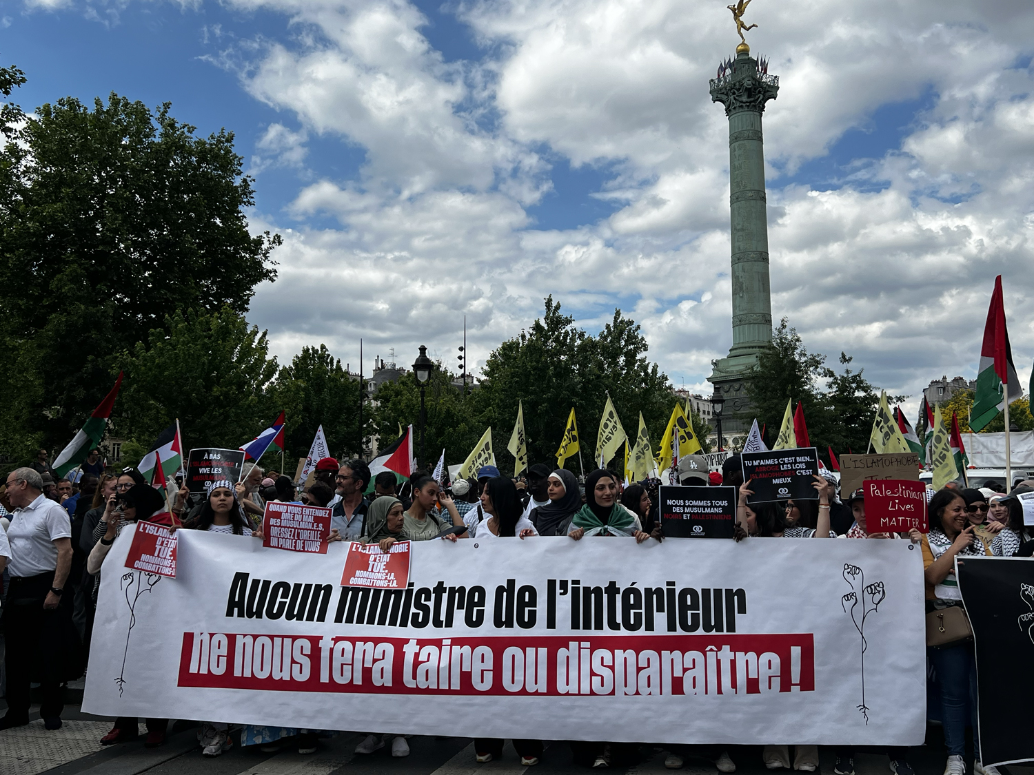 Aucun ministre de l'Intérieur ne nous fera taire