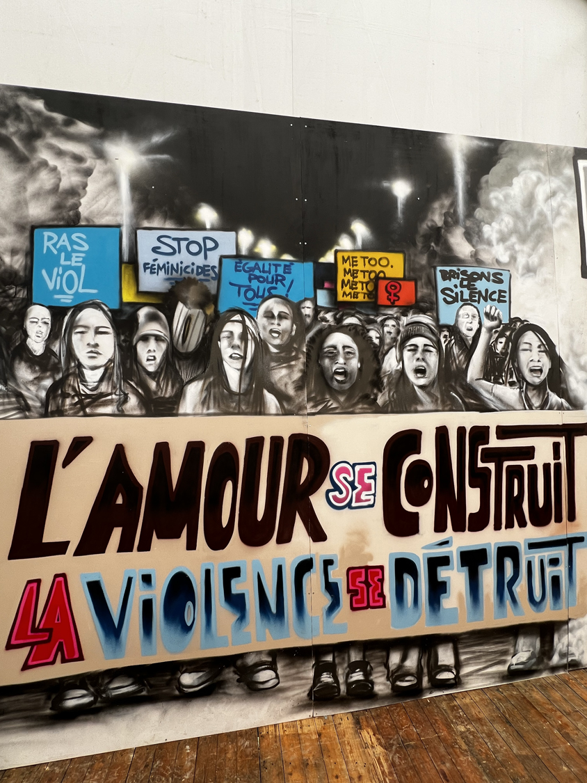 déco du stand de Gennevilliers