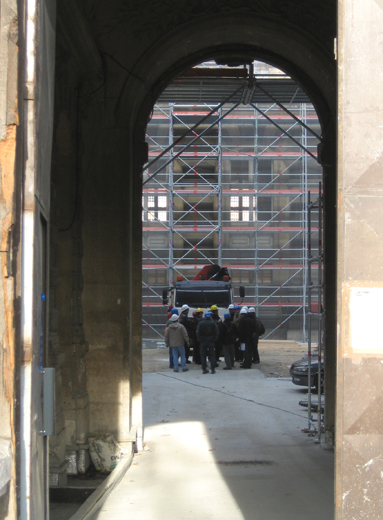 Chantier du Louvre