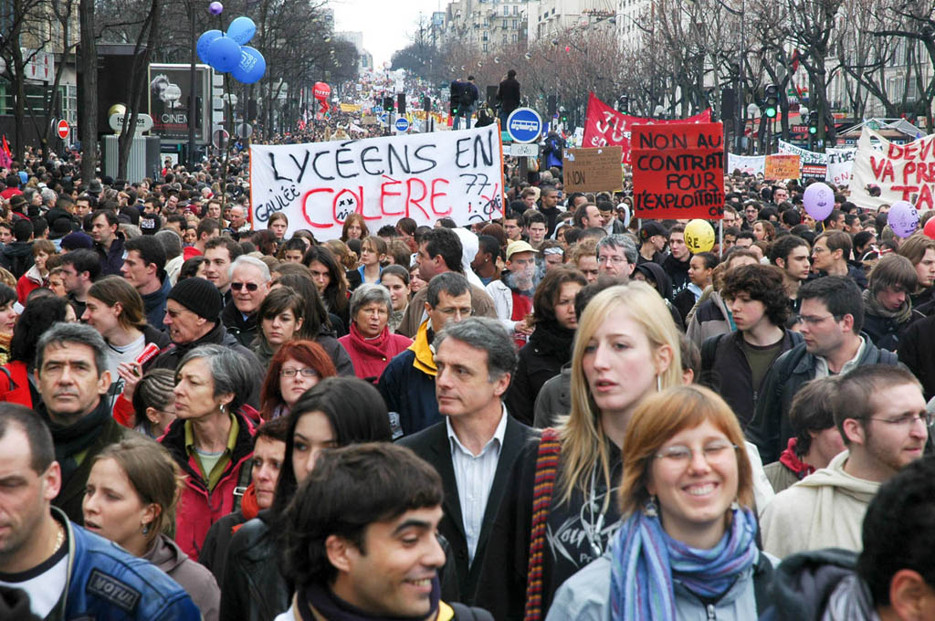 Manif du 28 mars 2006