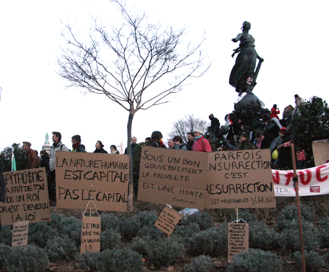 Manifestation contre le CPE - Paris