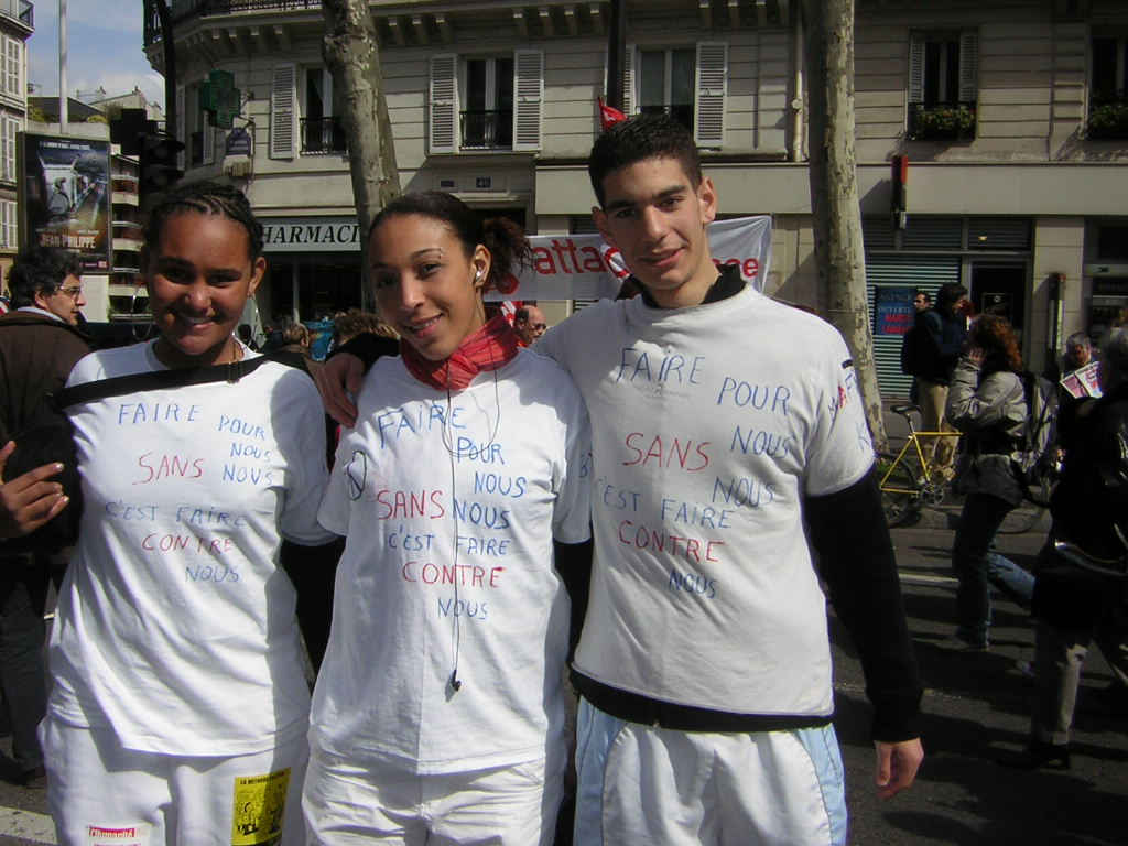 Trois lycéens