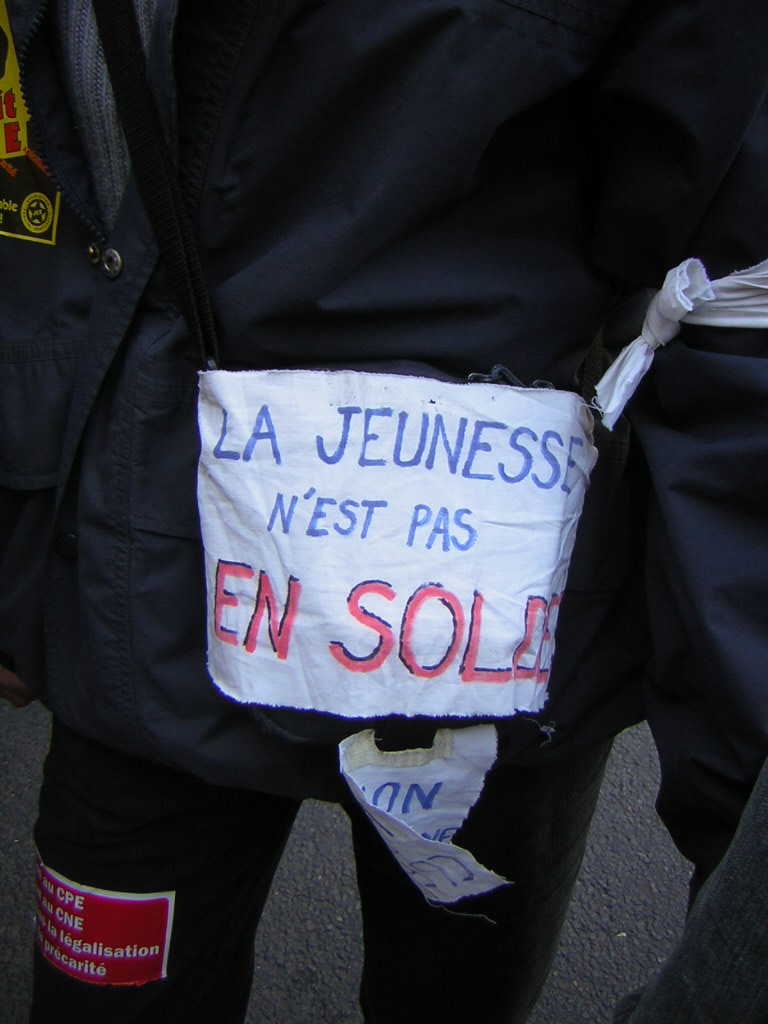 La jeunesse n'est pas en solde