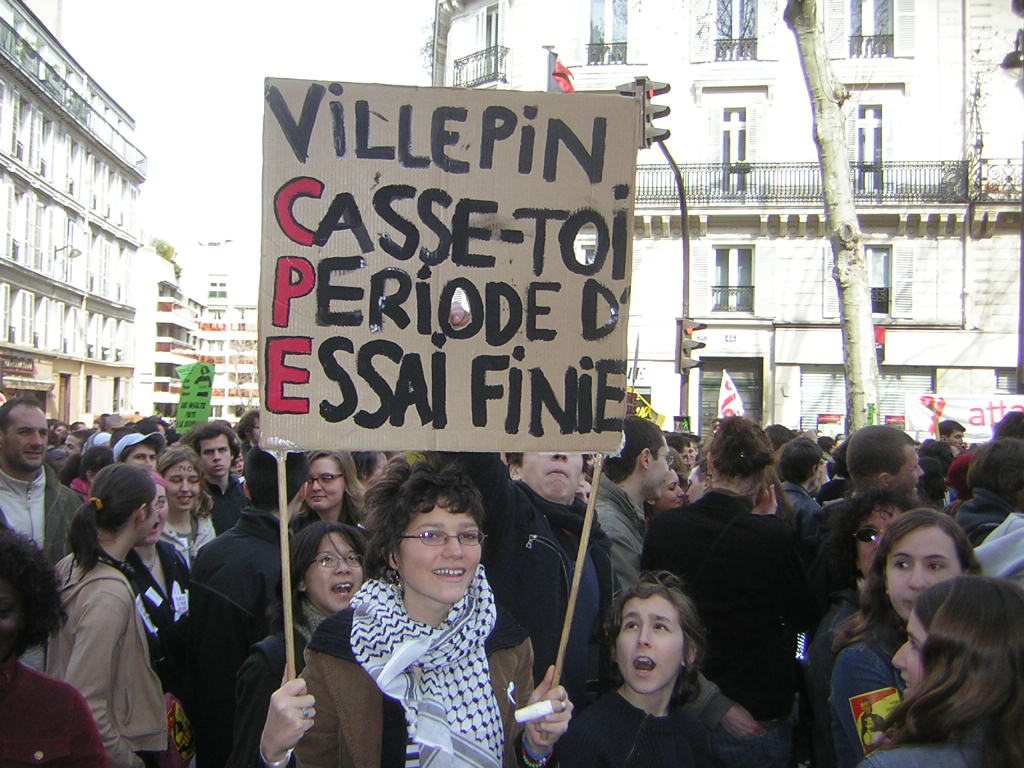 Villepin Casse toi Période d'Essai finie