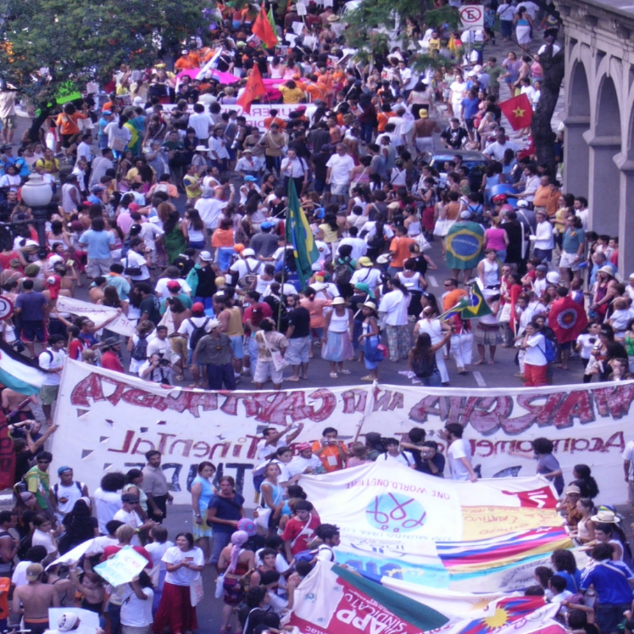 Marche d'ouverture Forum Social Mondial Porto Alegre