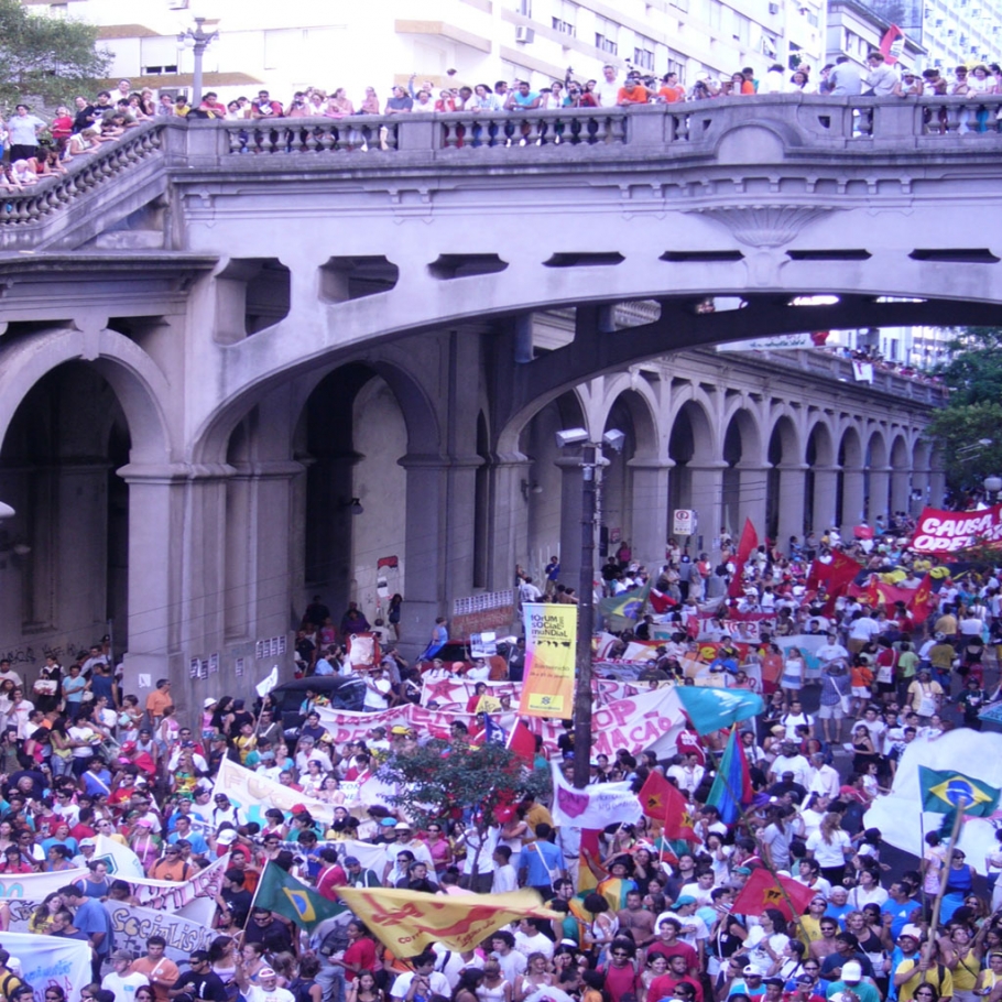 Marche d'ouverture Porto Alegre 2005