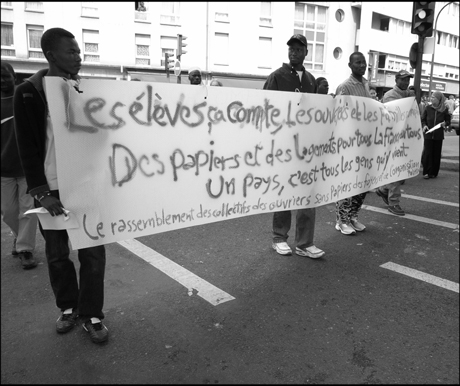 Manif sans-papiers 26.08.2006