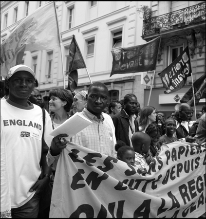 Manif sans-papiers 26.08.2006