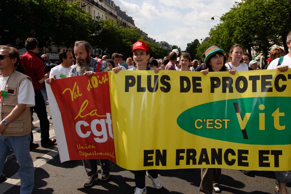 Manifestation pour la santé et la protection sociale