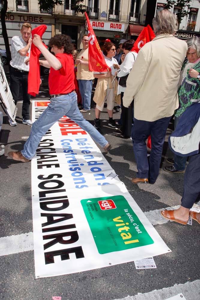 Manifestation pour la santé et la protection sociale