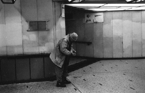 sdf dans le metro.ph alain boucheret.