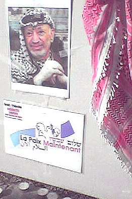 Etampes Septembre 2004 Hommage à Yasser Arafat