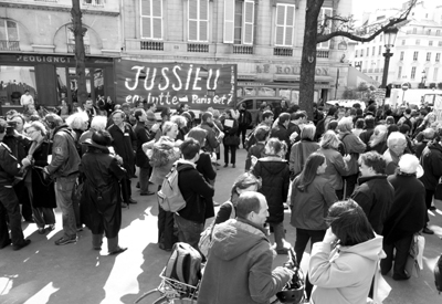 Rassemblement personnels universitaires