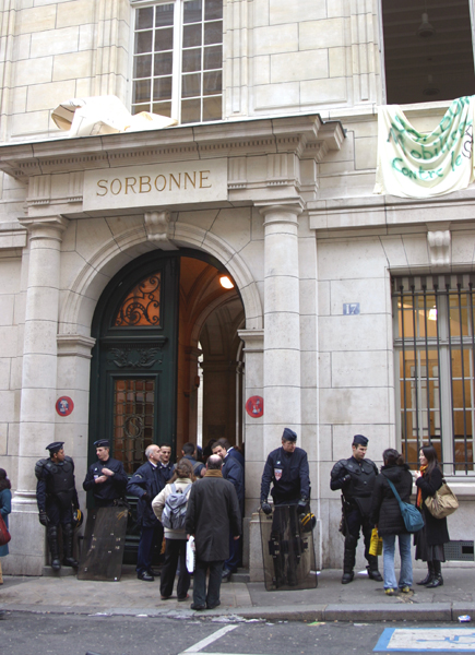 La Sorbonne (Paris 1) occupée