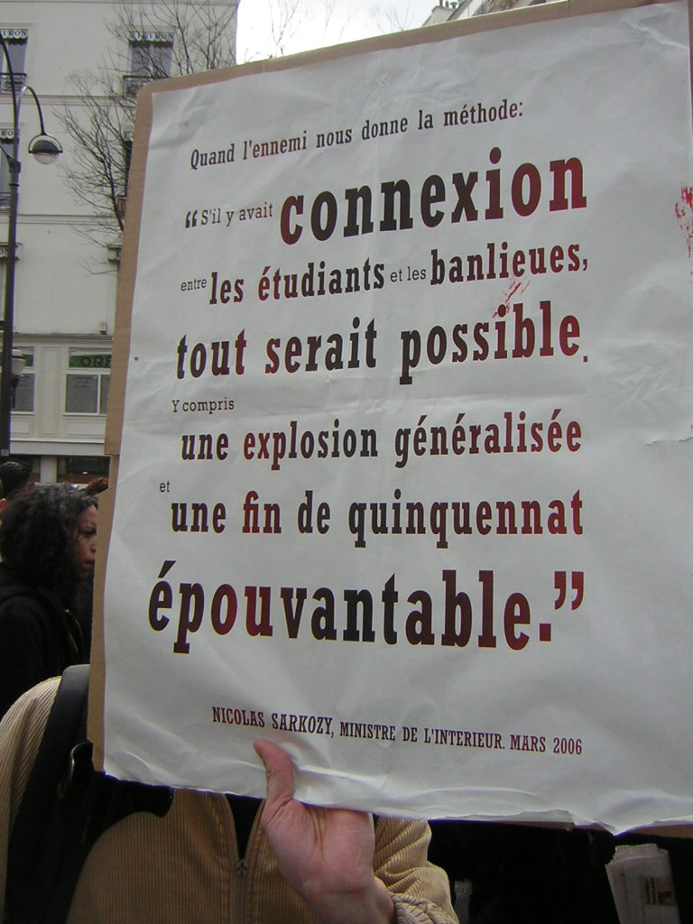 CPE 11042006 Paris citation de Sarkozy