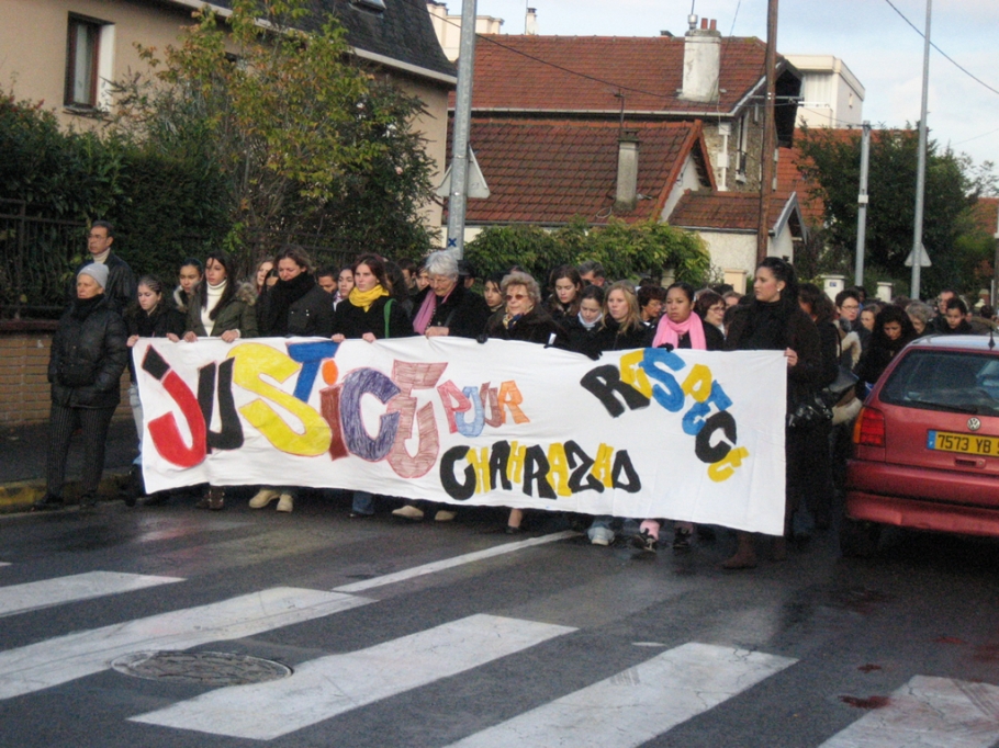 Justice pour Chahrazad, respect