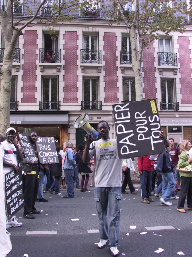 Manifestation Sans Papiers 30/09/2006 (Lydialain)