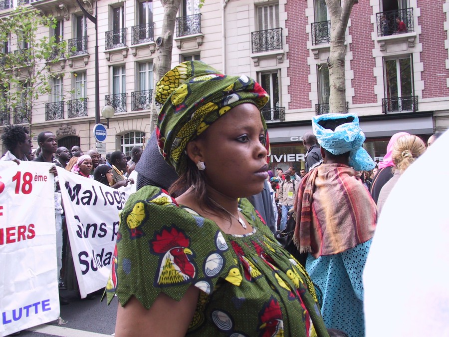 Manifestation Sans Papiers 30/09/2006 (Lydialain)