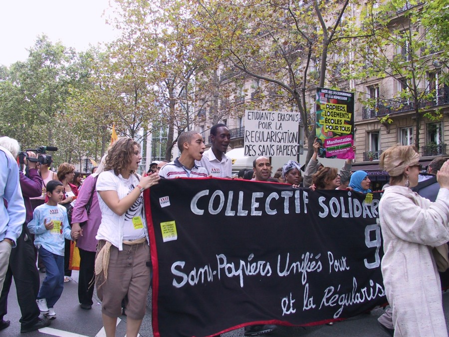 Manifestation Sans Papiers 30/09/2006 (Lydialain)