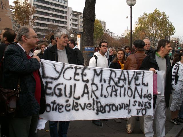 15/11/06 Les enseignants bien présents