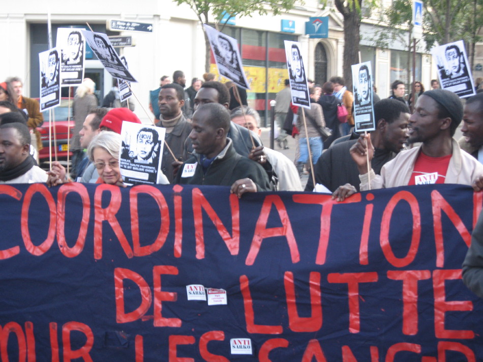 coordination de lutte pour les sans papiers