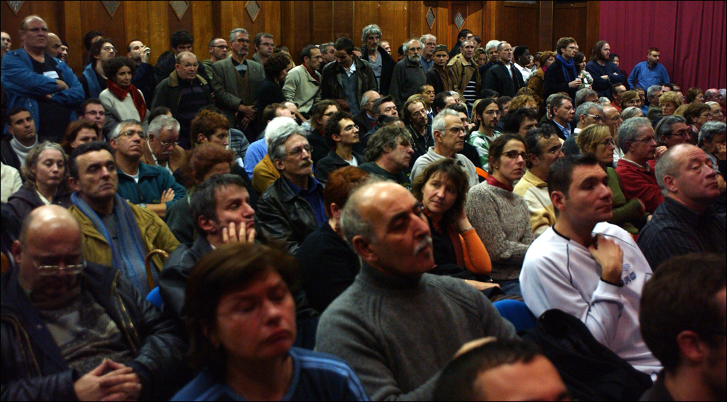 Meeting unitaire antilibéral à Montreuil (93)