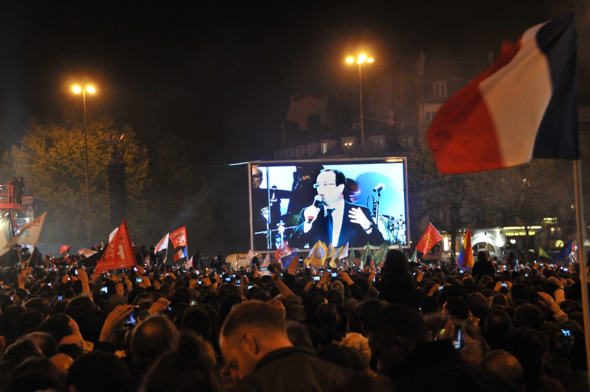 2012 Le 6 mai à la Bastille