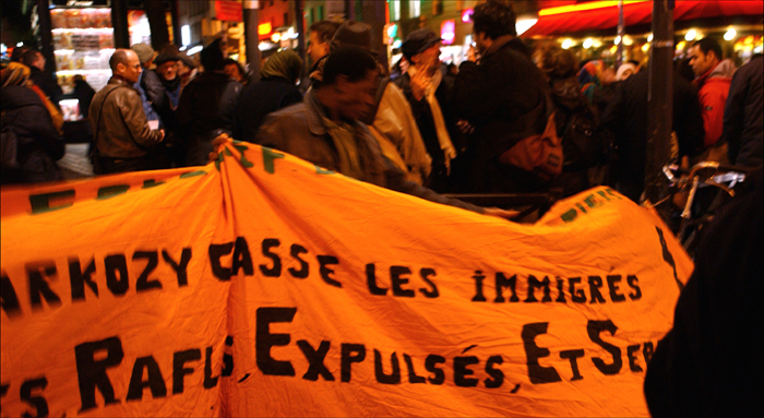 Contre rafles sans-papiers