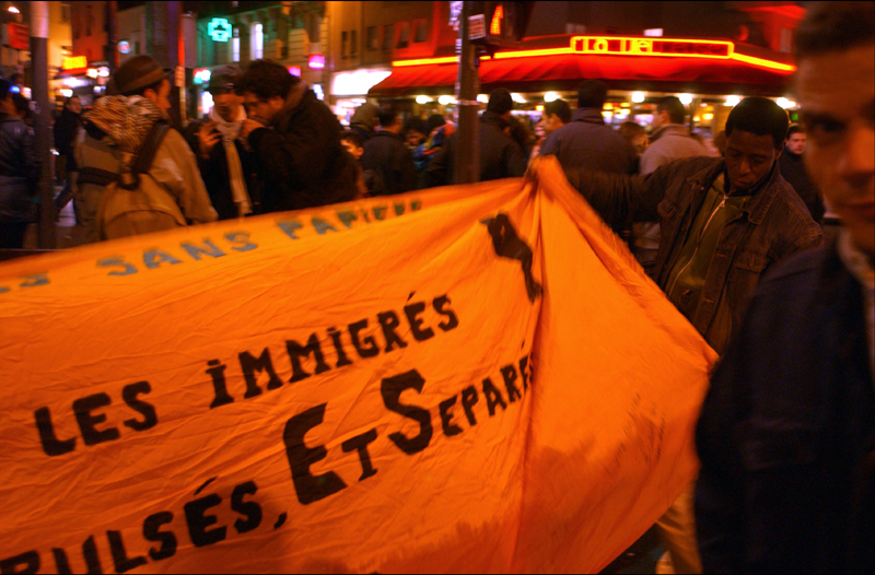 Contre rafles sans-papiers