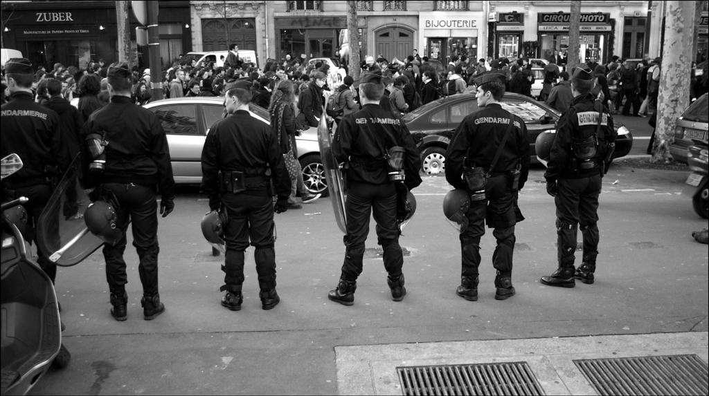 Manif lycéenne pour les sans-papiers