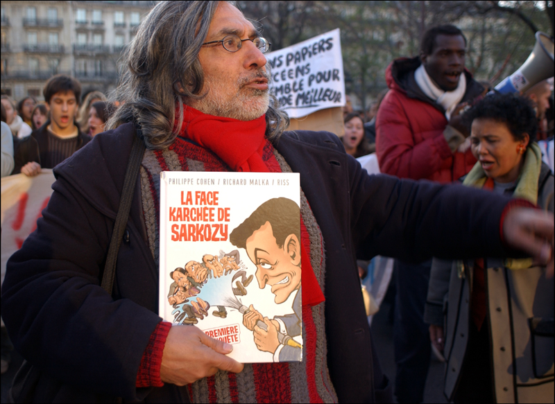 Manif lycéenne pour les sans-papiers