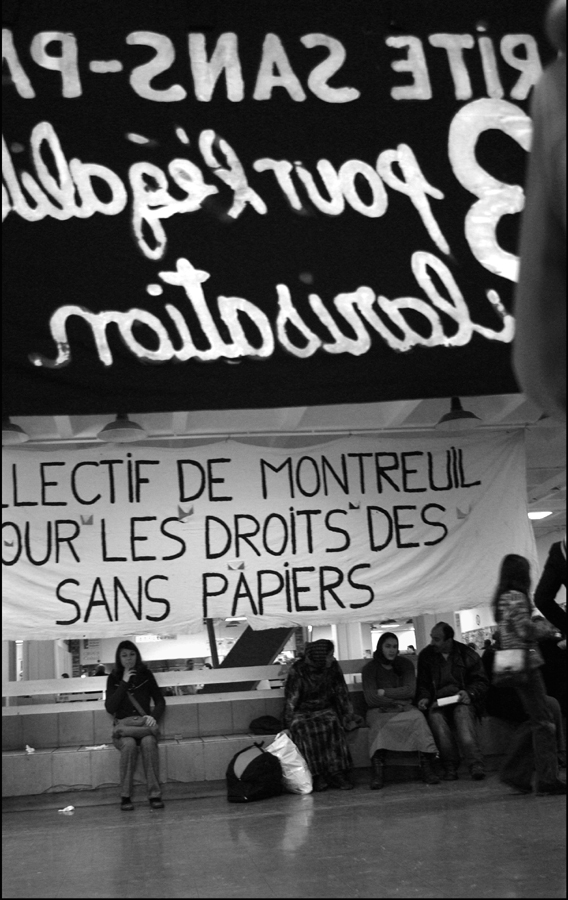 Sans-papiers à fac Paris 8