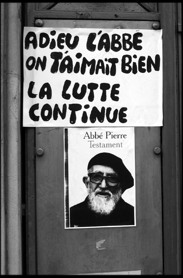 Disparition de l'abbé Pierre