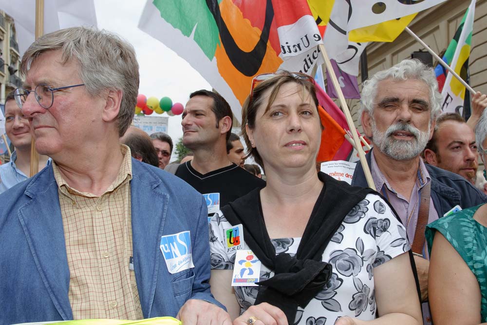 Manifestation à Paris pour la sauvegarde du régime retraite