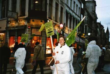 Happening anti FHaine Liège