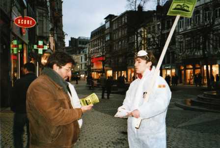 Happening anti FHaine Liège