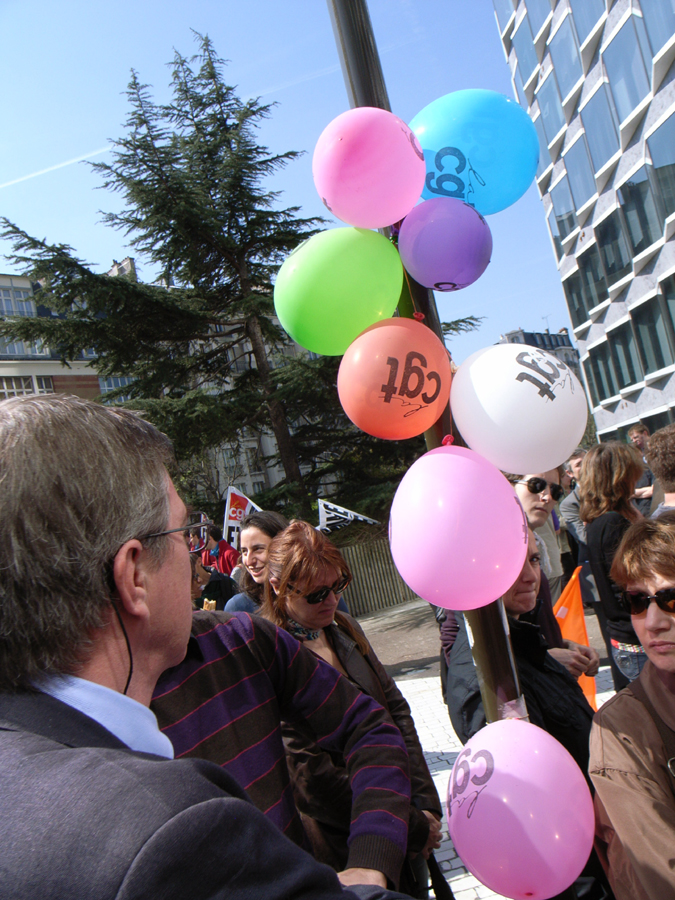 Manifestation des statisticiens