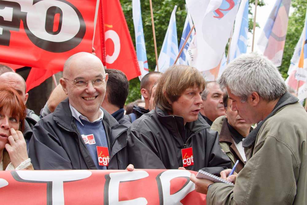 Manifestation à Paris pour la sauvegarde du régime retraite