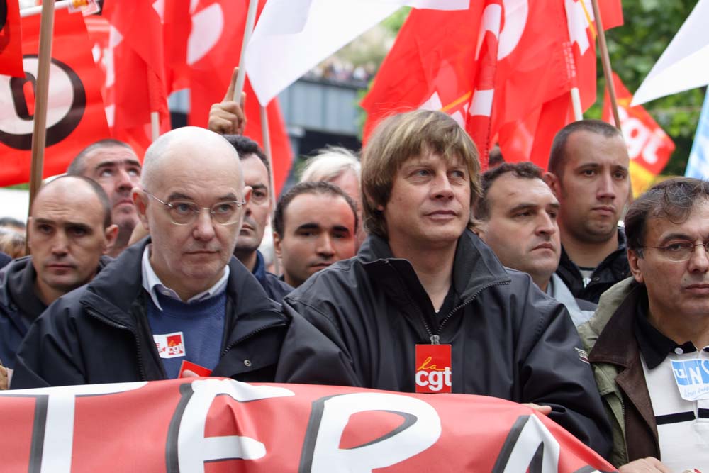 Manifestation à Paris pour la sauvegarde du régime retraite