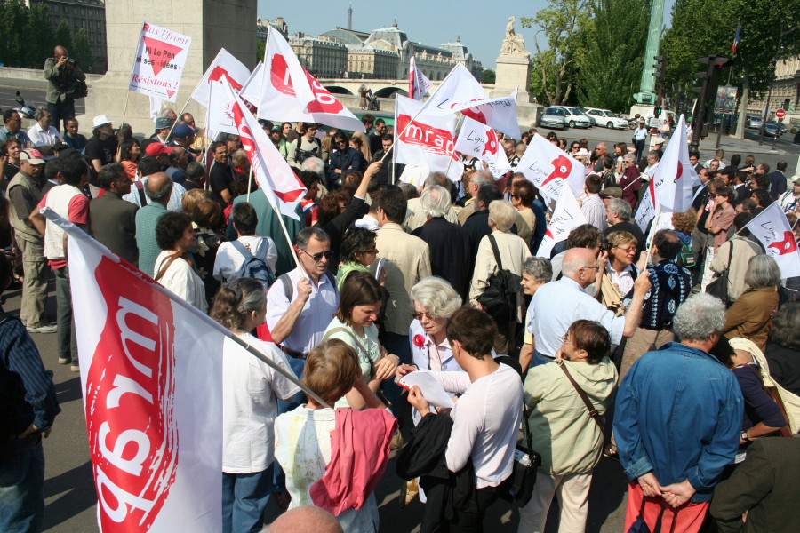 Hommage à Brahim Bouarram le 1er mai 2007