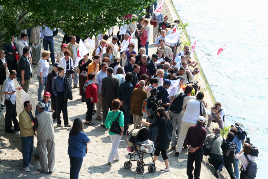 Hommage à Brahim Bouarram le 1er mai 2007