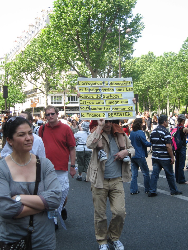 cortège manif