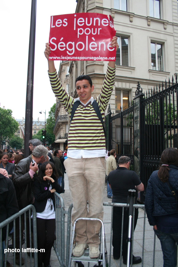 rue  Solférino le 6 mai 2007