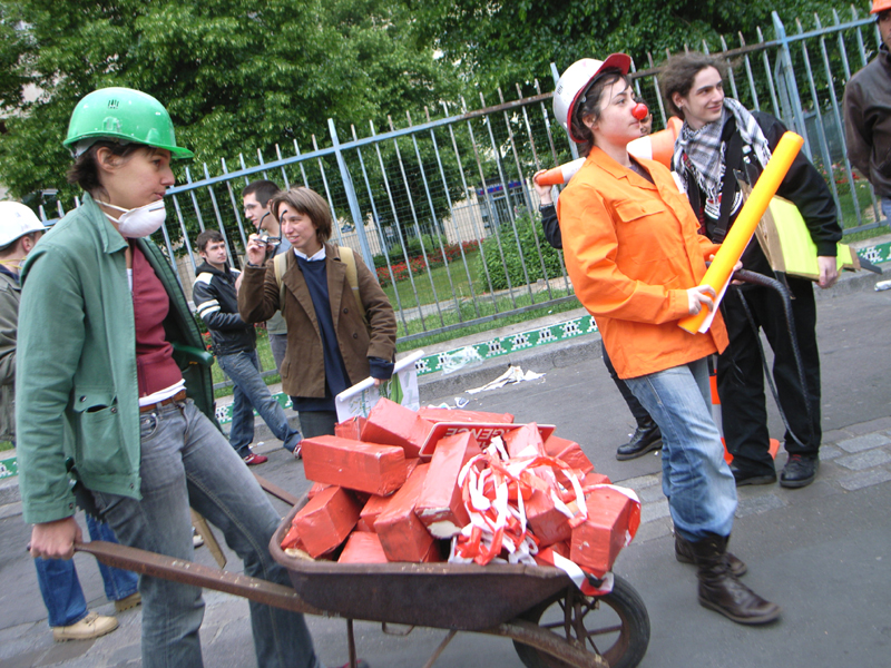 Départ vers chantier