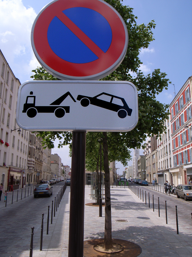 Destination de l'automobile: la fourrière