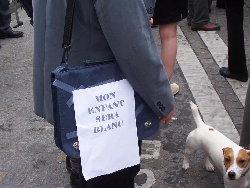 "Manif de droite" 12 juin 2007 Paris 5 ème